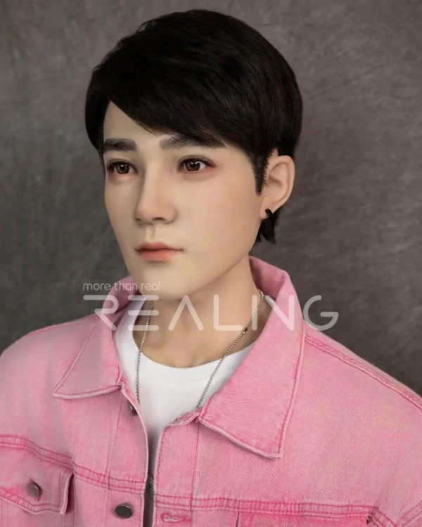 pink outfit silicone boy