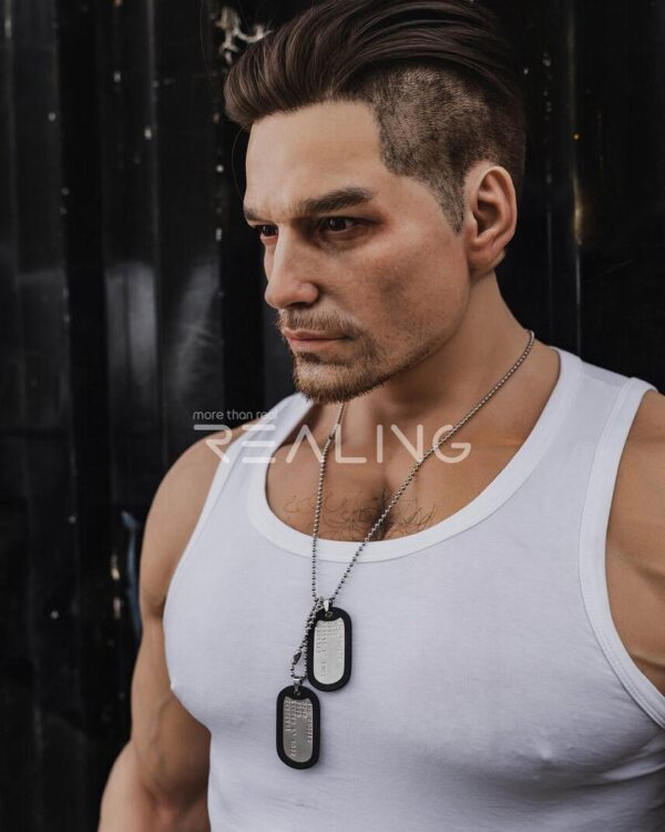 Gage – Gay Military Fantasy Doll | 180cm Combat-Ready Muscle Top