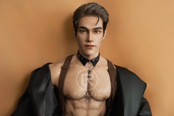 Dorian – 180cm/5'11" Mysterious Gay Fantasy Doll | Leather-Clad Urban Icon – Mendolls