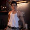 Blake – 180cm/5'11” Muscular Gay Love Doll | White Tanktop Fantasy Companion