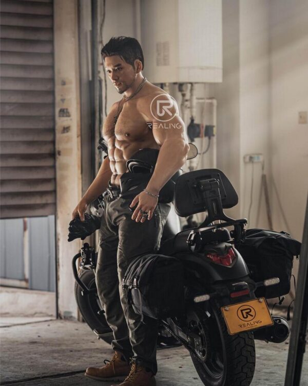Axel – Alpha Gay Doll | 180cm/5'11" Muscular Motorcycle Fantasy