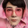 gay doll with soft features