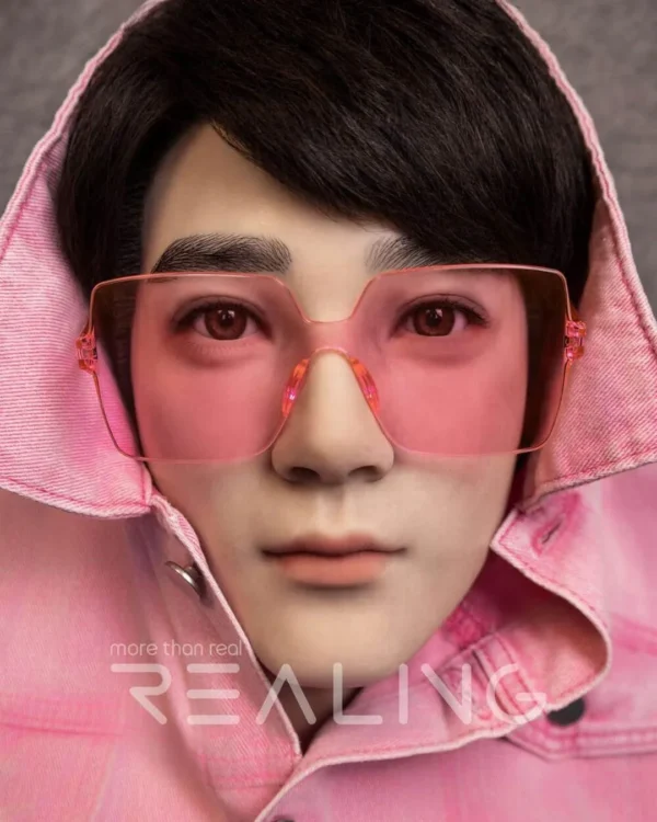 gay doll with soft features