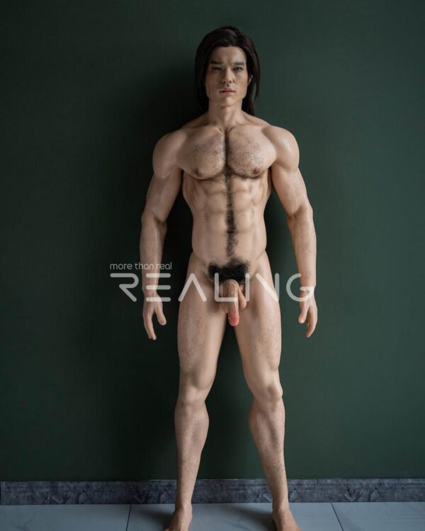 Zion – Gay Beach Companion | 180cm /5'11" Long-Haired Island Fantasy from Mendolls