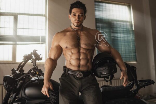 Axel – Alpha Gay Doll | 180cm/5'11" Muscular Motorcycle Fantasy