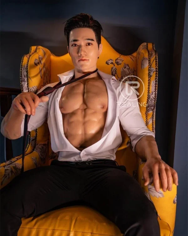 realistic gay businessman companion