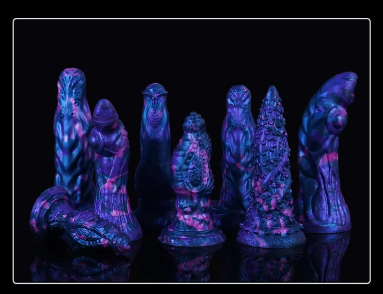 gay couple discussing sex toys at home