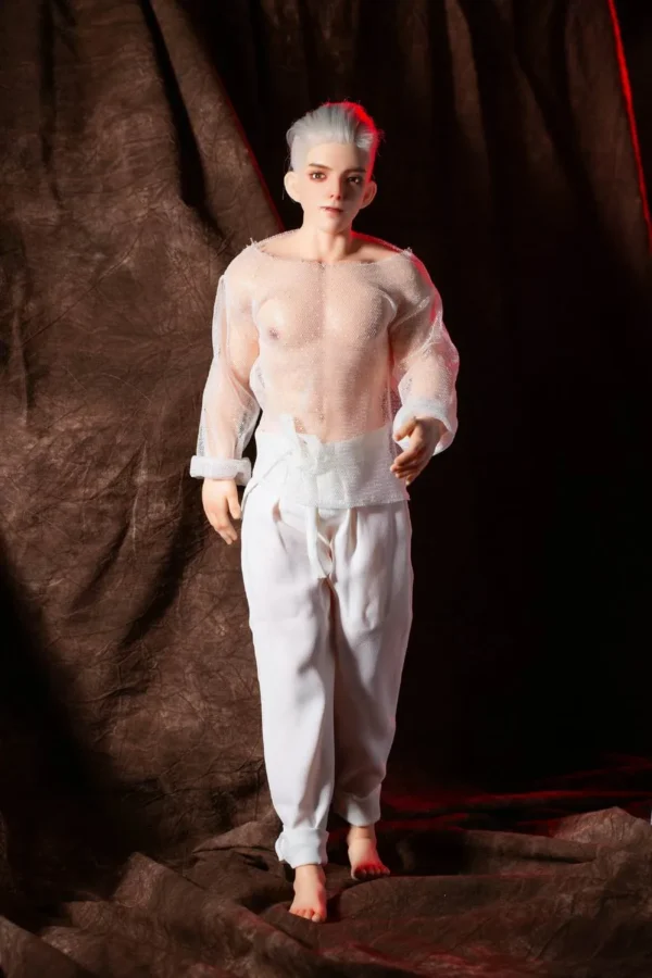 Milo – 62cm / 24.4inches Compact Gay Silicone Doll | 62cm Miniature Muscle Figure