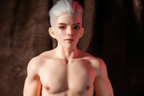 Milo – 62cm / 24.4inches Compact Gay Silicone Doll | 62cm Miniature Muscle Figure