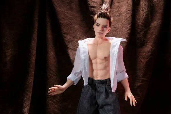 discreet gay sex doll – Jaxon in intimate pose