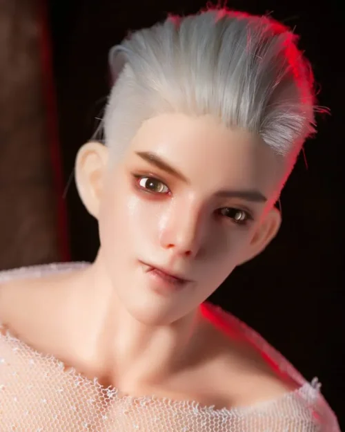 Compact gay silicone doll Milo