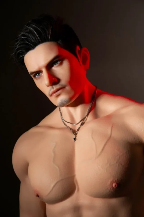 Realistic gay sex doll with muscular build – Troy