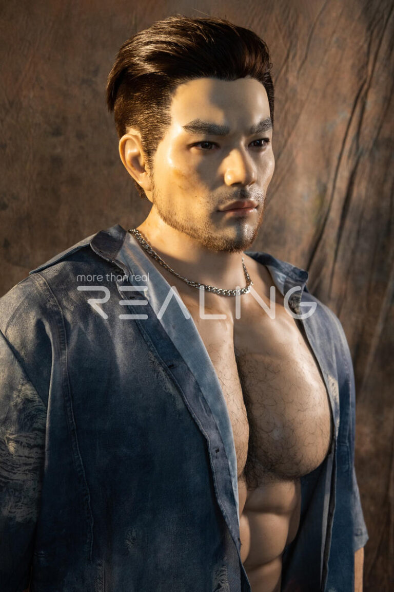 Realistic male doll for masturbation and mental health benefits