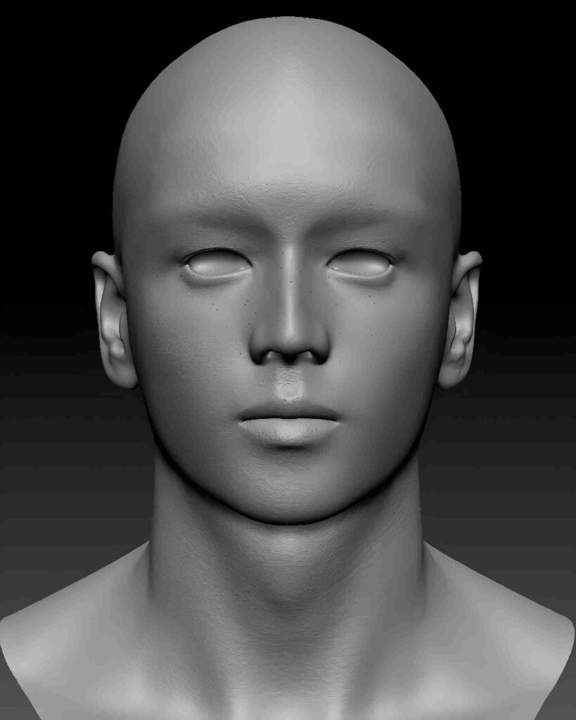 特注のコンパニオンドールを手に笑顔を見せる高齢男性