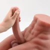 ゲイ男性の胴体オナニー器具、リアルなゲイのセックス玩具