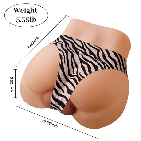 gay ass torso, realistic male butt toy
