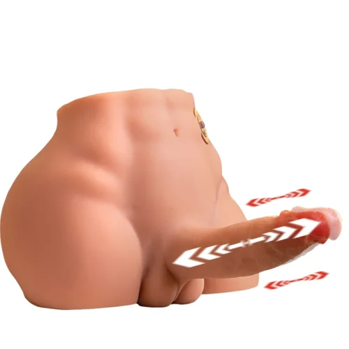 Electric Dildo Torso – Realistic Silicone Butt for Gay Men