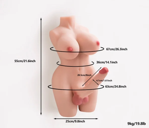 Shemale Love Doll – Realistic Trans Torso Sex Toy
