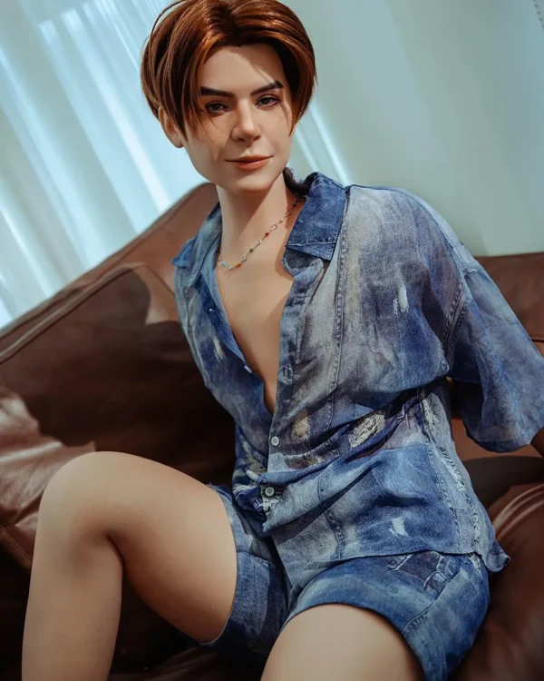 Theo – 160cm/5.25' Realistic Youth Male Silicone Doll with Gentle Smile