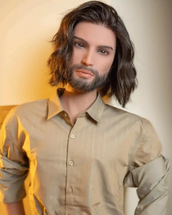 Ali 168cm (5ft6) Arab Male Doll Ultra-Realistic Silicone Model Ali 168cm (5ft6) Arab Male Doll Ultra-Realistic Silicone Model