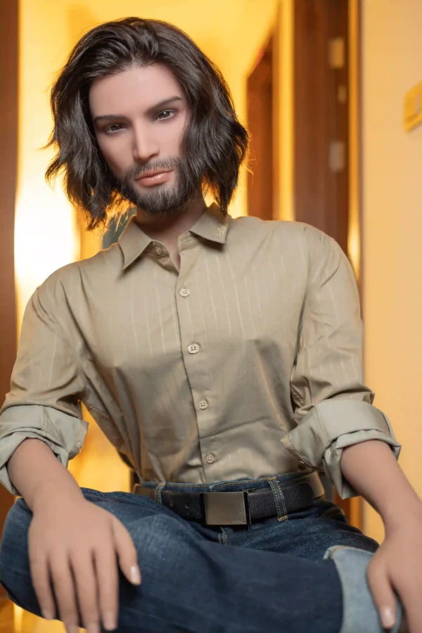 Ali 168cm (5ft6) High Fidelity Male Doll Ultra-Realistic Silicone Model (6) Ali 168cm (5ft6) High Fidelity Male Doll Ultra-Realistic Silicone Model