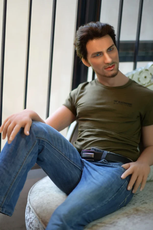 Charles 170cm (5ft7) Soft Silicone Male Doll Realistic Companion (3) Charles 170cm (5ft7) Soft Silicone Male Doll Realistic Companion