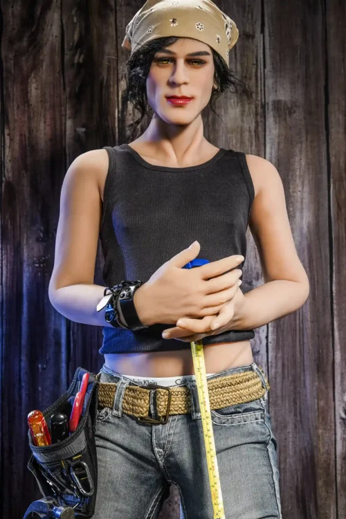 ケビンは、アスリートのような筋肉質の体格の 167 cm のリアルなゲイ セックス人形です。.