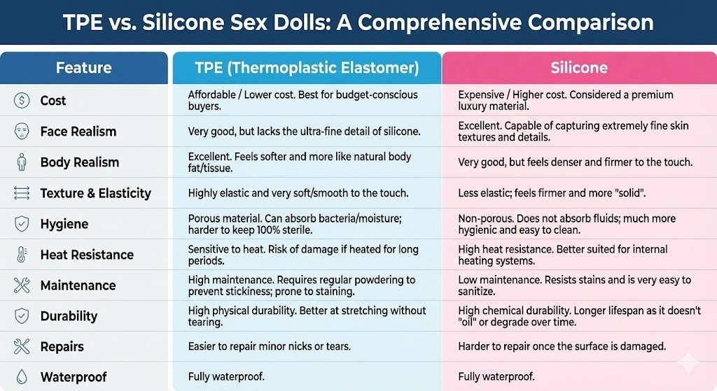 silicone gay sex dolls vs tpe gay sex doll