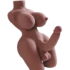 compact-44-cm-trans-doll-02 Compact 44 cm trans doll with light brown skin, product view 2