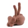 compact-light-brown-trans-doll-08 Compact Light Brown Trans Doll with light brown skin, product view 8