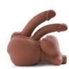 compact-light-brown-trans-doll-12 Compact Light Brown Trans Doll with light brown skin, product view 12