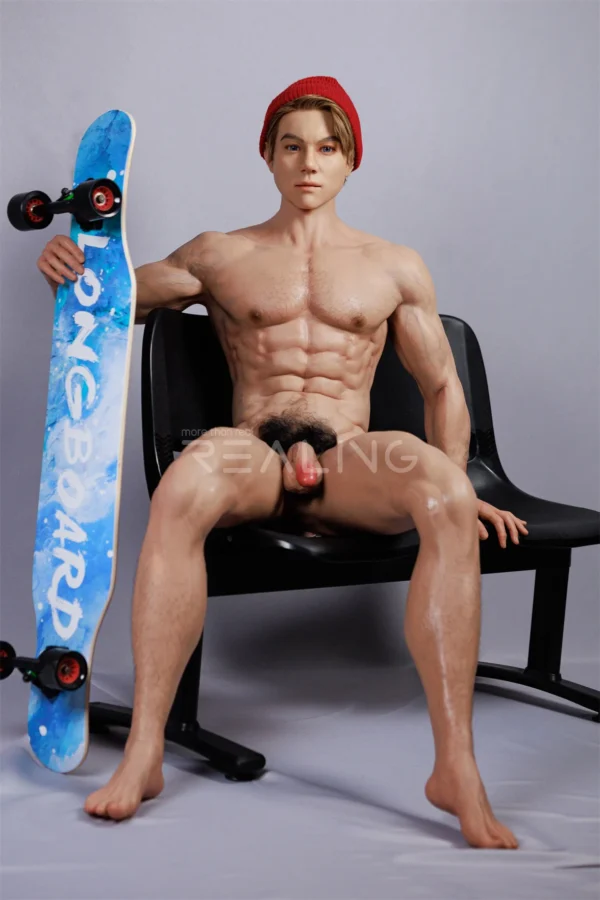 henson-skateboarder-male-doll-178cm-08 Henson Skateboarder Male Doll 178cm / 5'10" with skateboarder street style, product view 8