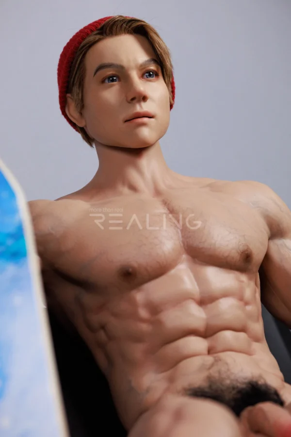 henson-skateboarder-male-doll-178cm-13 Henson Skateboarder Male Doll 178cm / 5'10" with skateboarder street style, product view 13