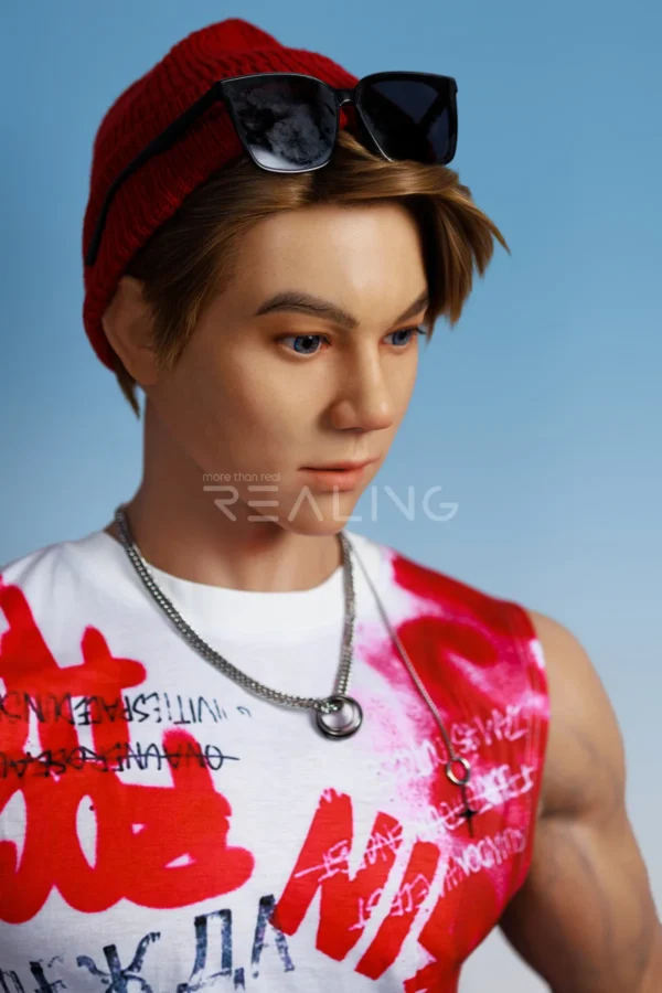 henson-skateboarder-male-doll-178cm-26 Henson Skateboarder Male Doll 178cm / 5'10" with skateboarder street style, product view 26