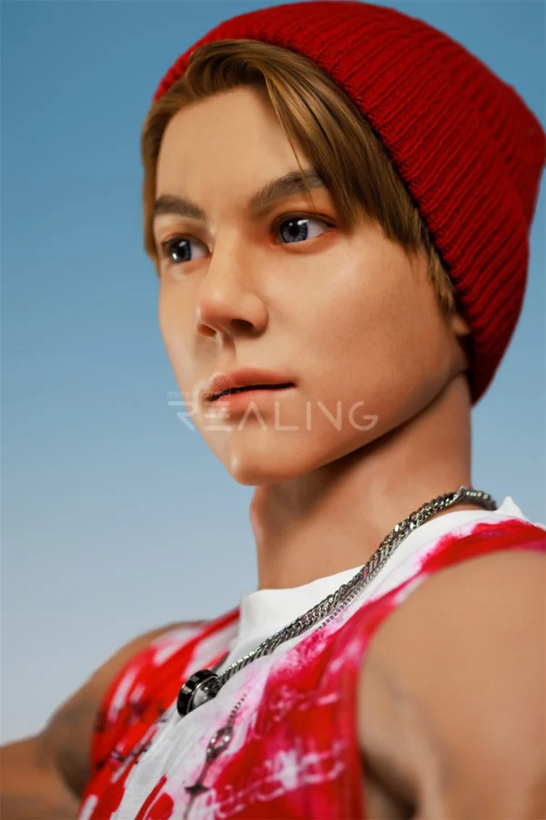 henson-skateboarder-male-doll-178cm-40 Henson Skateboarder Male Doll 178cm / 5'10" with skateboarder street style, product view 40