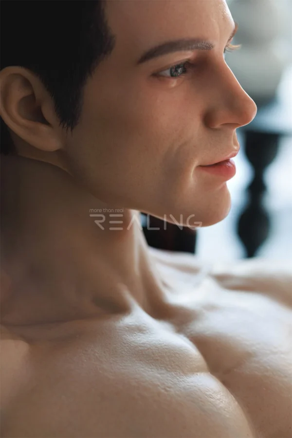 leo-gentleman-male-doll-178cm-12 Leo Gentleman Male Doll 178cm / 5'10" with quiet-luxury gentleman styling, product view 12