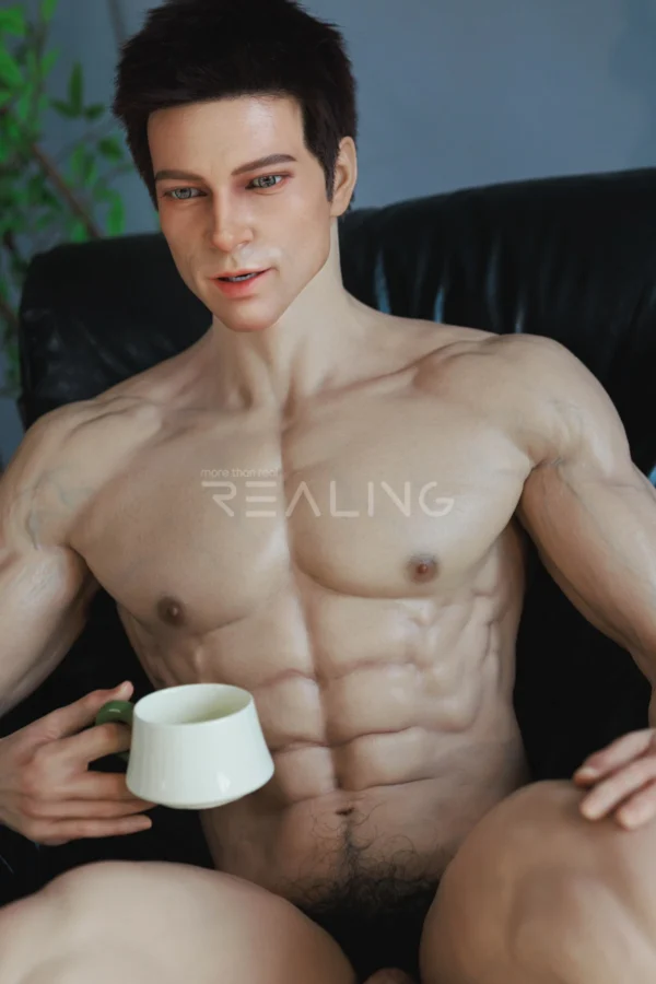 leo-gentleman-male-doll-178cm-13 Leo Gentleman Male Doll 178cm / 5'10" with quiet-luxury gentleman styling, product view 13