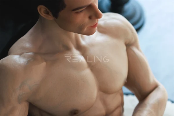 leo-gentleman-male-doll-178cm-34 Leo Gentleman Male Doll 178cm / 5'10" with quiet-luxury gentleman styling, product view 34