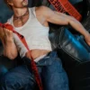 leonardo-blond-male-doll-178cm-23 Leonardo Blond Male Doll 178cm / 5'10" with blond, bearded smart-casual styling, product view 23