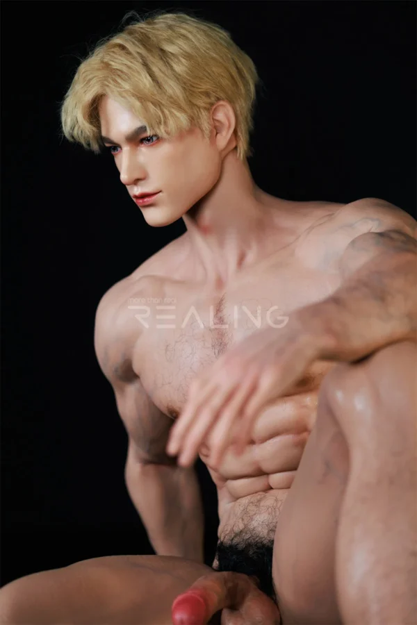 regan-masked-male-doll-178cm-08 Regan Masked Male Doll 178cm / 5'10" with mysterious masked-baron styling, product view 8