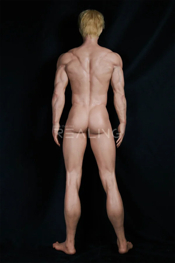 regan-masked-male-doll-178cm-12 Regan Masked Male Doll 178cm / 5'10" with mysterious masked-baron styling, product view 12