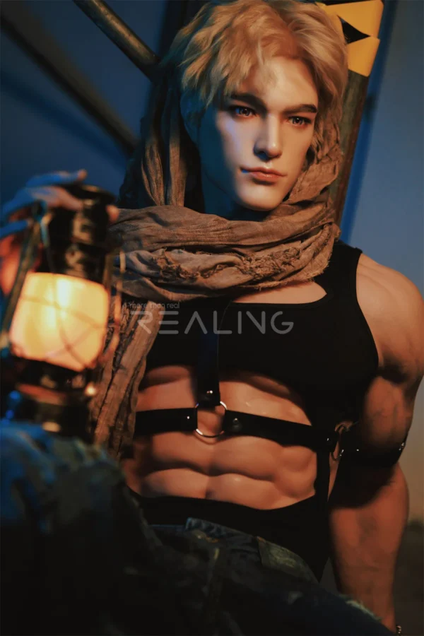 regan-masked-male-doll-178cm-17 Regan Masked Male Doll 178cm / 5'10" with mysterious masked-baron styling, product view 17