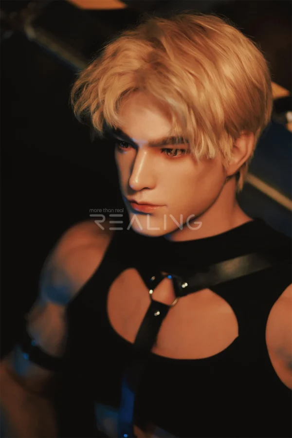 regan-masked-male-doll-178cm-18 Regan Masked Male Doll 178cm / 5'10" with mysterious masked-baron styling, product view 18