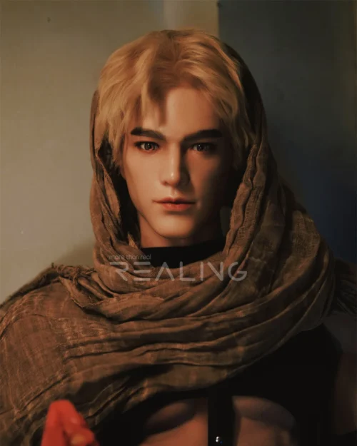 Regan Masked Male Doll 178cm / 5'10" with mysterious masked-baron styling, product view 20
