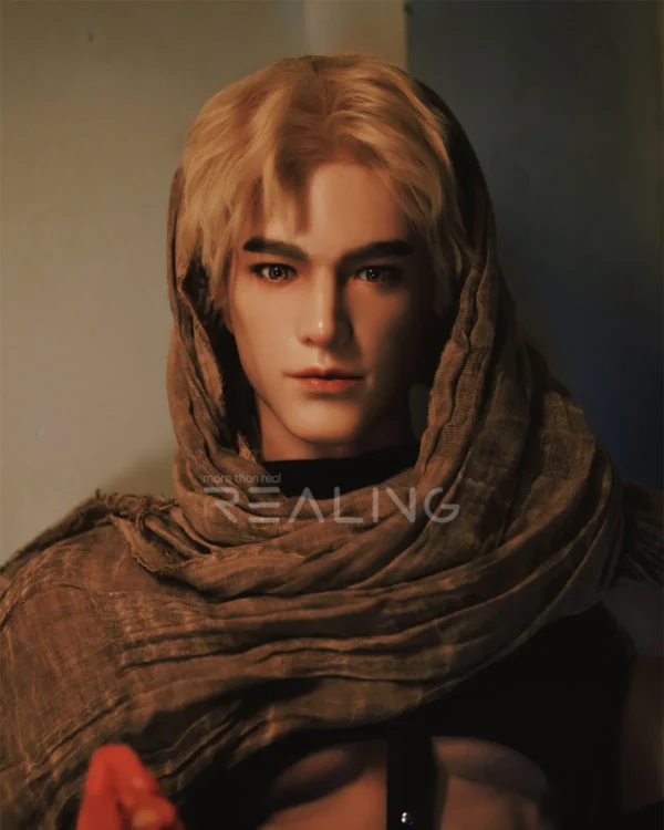 regan-masked-male-doll-178cm-20 Regan Masked Male Doll 178cm / 5'10" with mysterious masked-baron styling, product view 20
