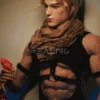 regan-masked-male-doll-178cm-21 Regan Masked Male Doll 178cm / 5'10" with mysterious masked-baron styling, product view 21