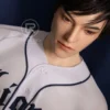 Royce Full Silicone Male Doll 175cm / 5'9" with baseball-inspired athletic styling, product view 3