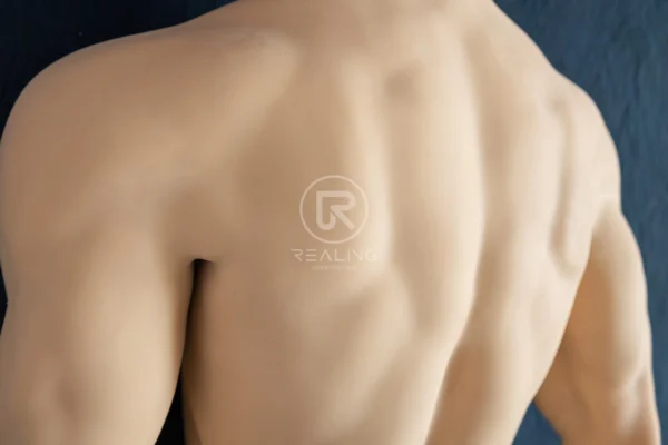 royce-full-silicone-male-doll-175cm-30 Royce Full Silicone Male Doll 175cm / 5'9" with baseball-inspired athletic styling, product view 30