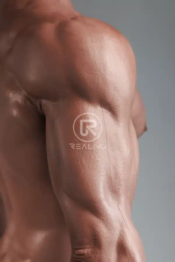 Gay Male Sex Dolls - Mendolls17 Amir — The Athletic Powerhouse: 178cm/5‘10“ Muscular Black Male Silicone Doll