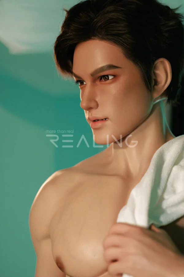 MALE SEX DOLLS - REALING1030 Robert — The Sun-Kissed Surfer: 185cm Athletic Silicone Companion Male Doll